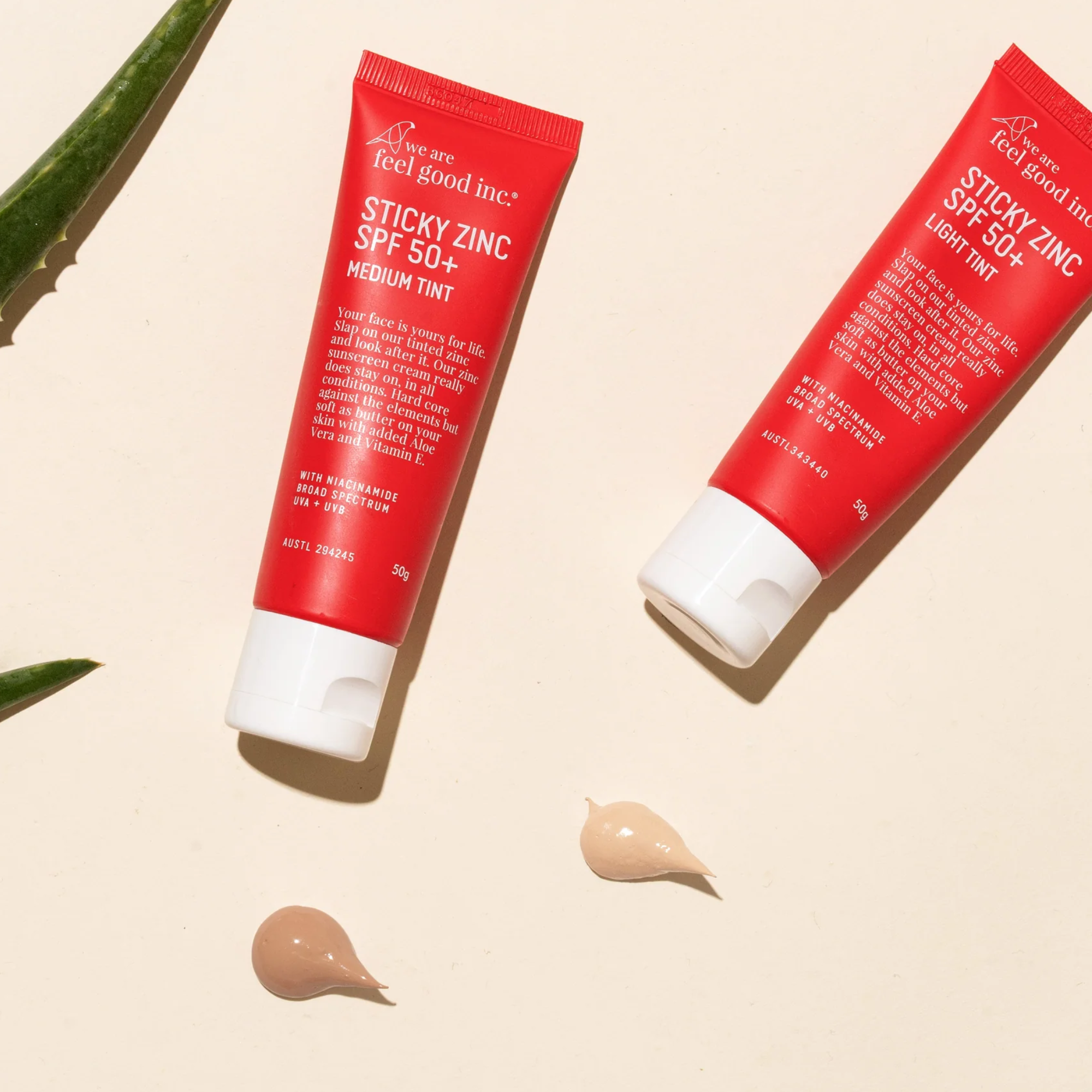 Sticky Zinc SPF 50+ Medium 50g - Image 2