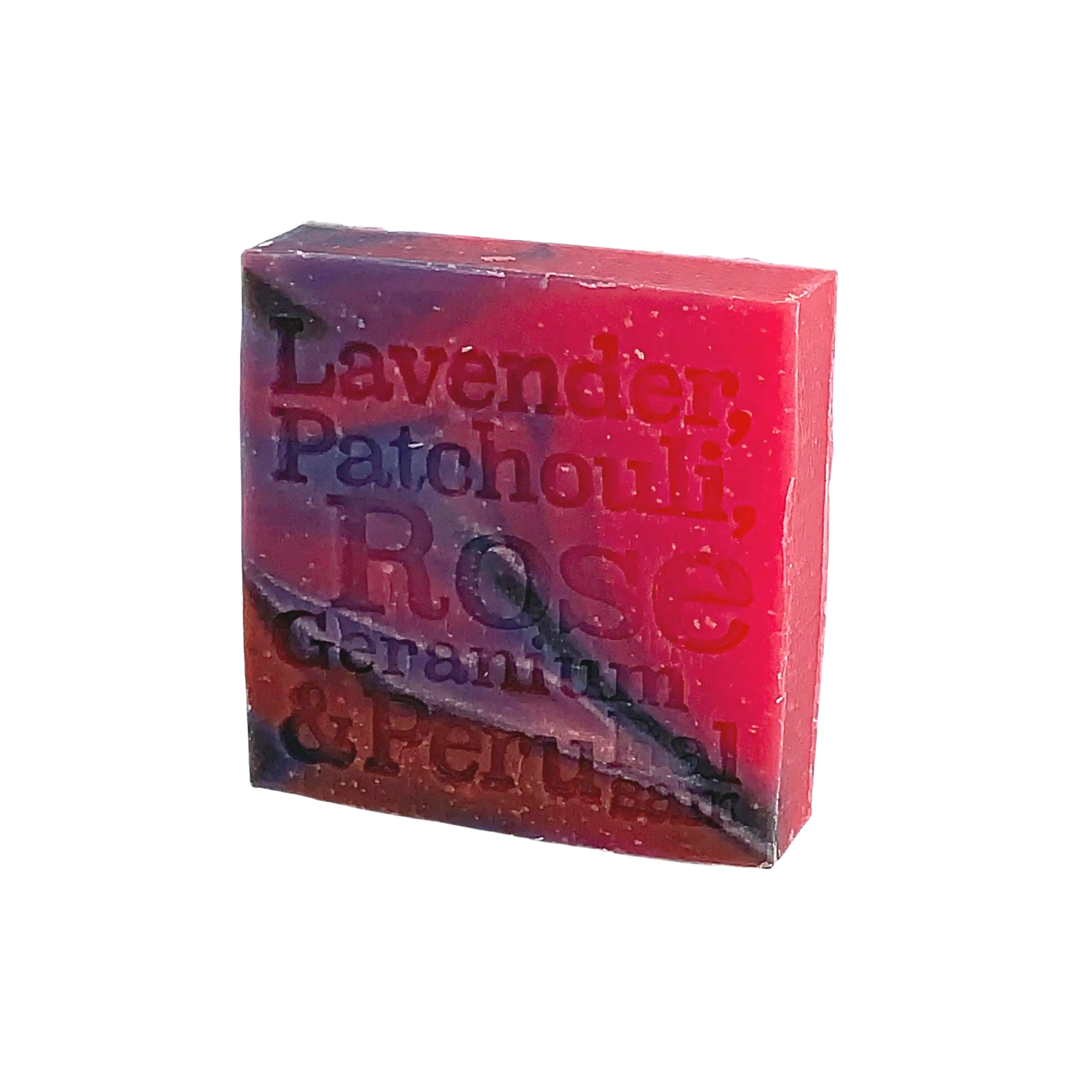 Lavender, Patchouli, Rose Geranium & Peru Balsam Soap 100g
