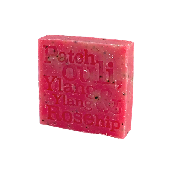 Patchouli, Ylang Ylang & Rosehip Soap 100g