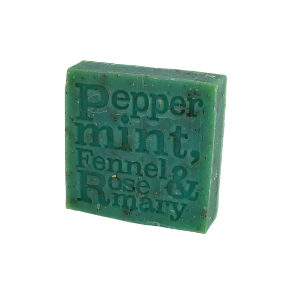 Peppermint, Fennel & Rosemary Soap 100g