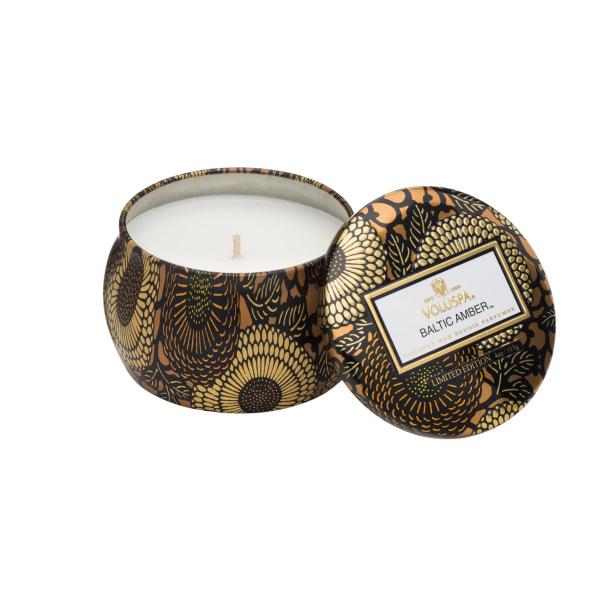Baltic Amber Mini Tin Candle 113g