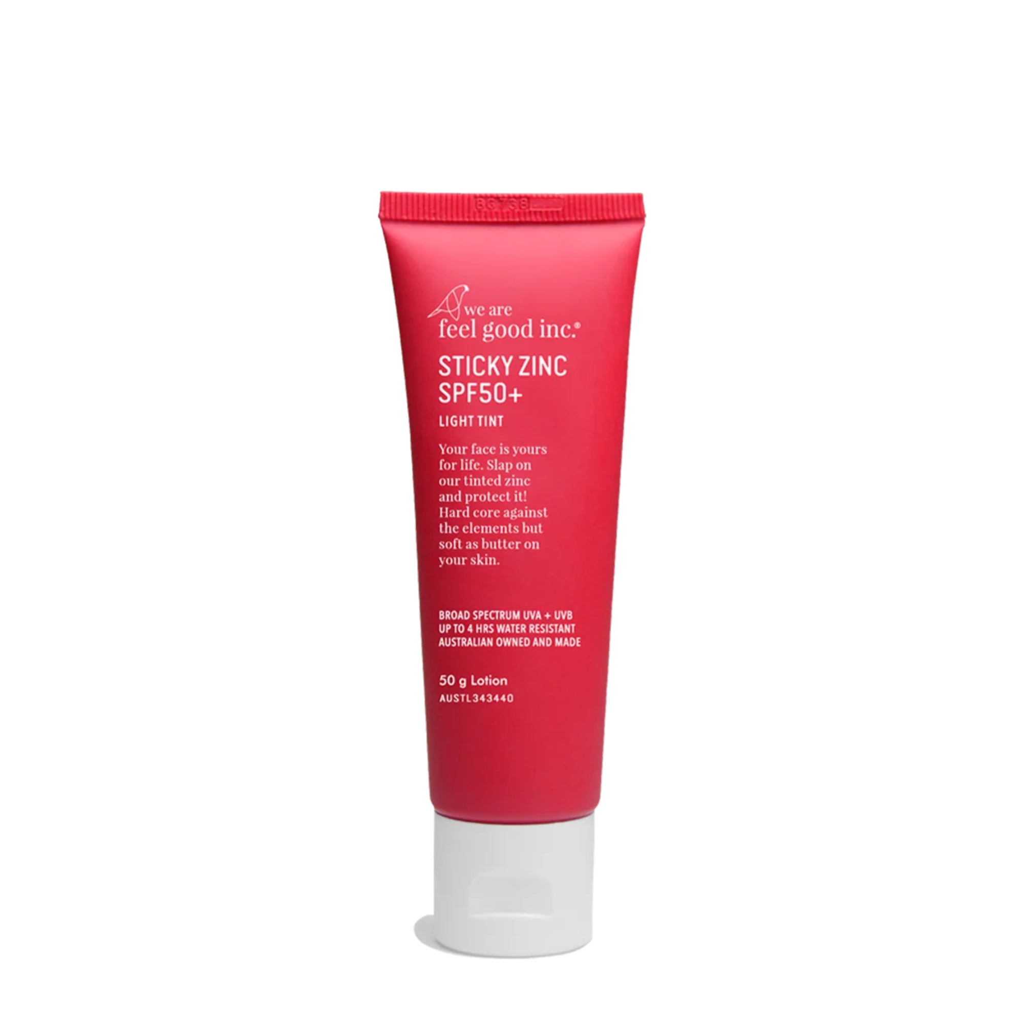Sticky Zinc SPF 50+ Light 50g