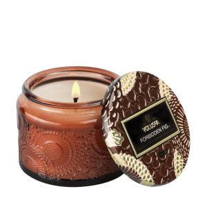 voluspa forbidden fig petite candle