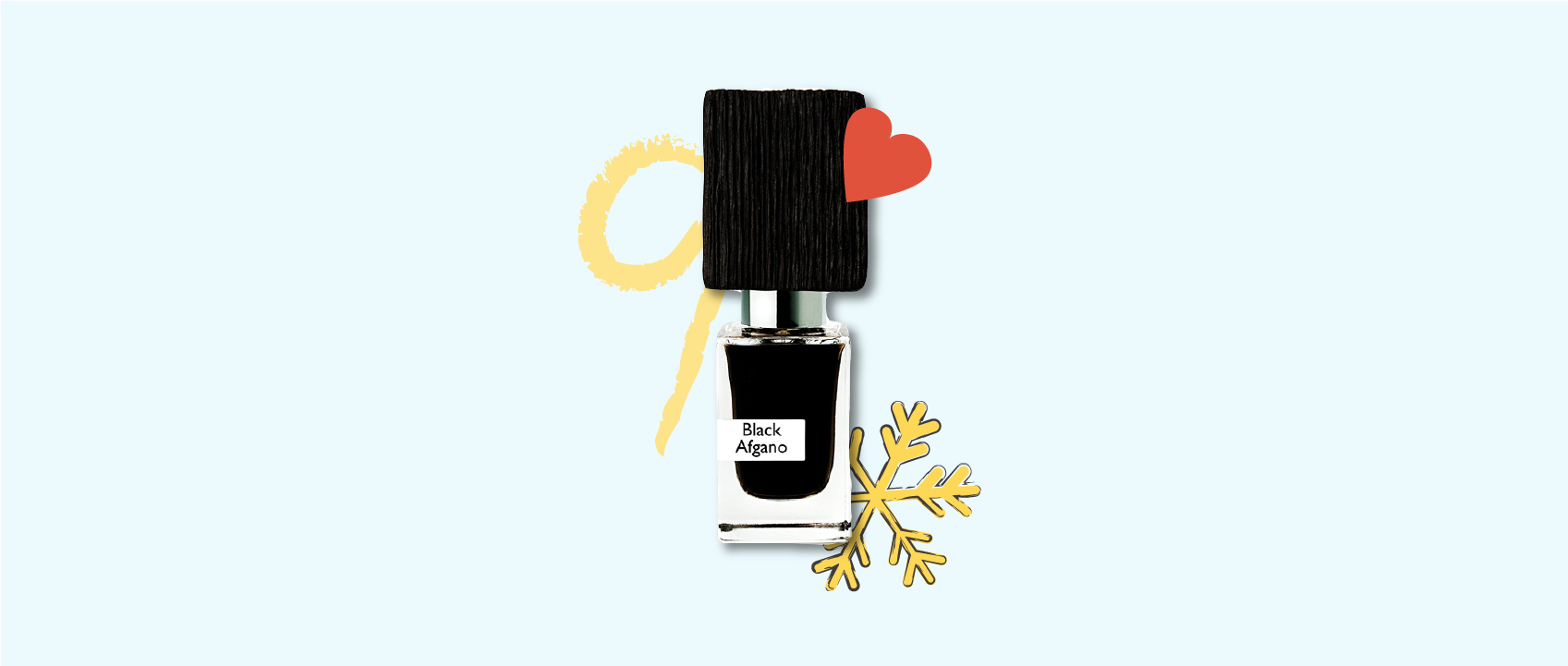 bottle of black afgano perfume by nasomatto