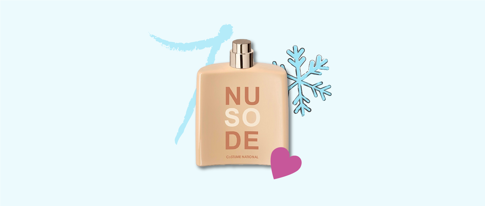 bottle of so nude by costume national perfume winter