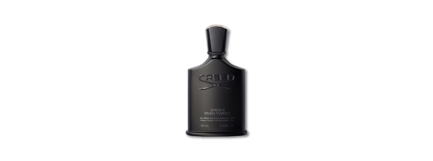 bottle of green irish tweed fragrancy by creed