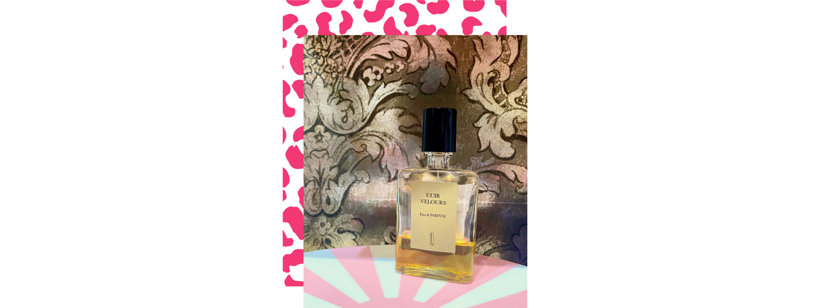 bottle of cuir velours by naomi goodsir