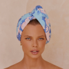 Hair Towel Wrap - Bluebird Days - Image 2