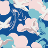 Hair Towel Wrap - Bluebird Days - Image 4