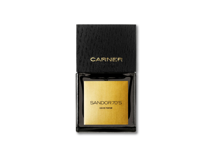 a bottle of sandor 70s by carner barcelona