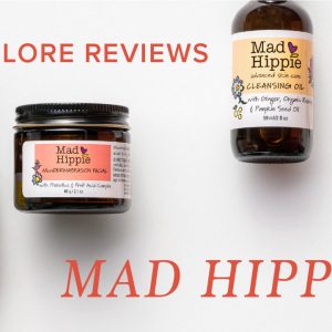 lore reviews mad hippie skincare products