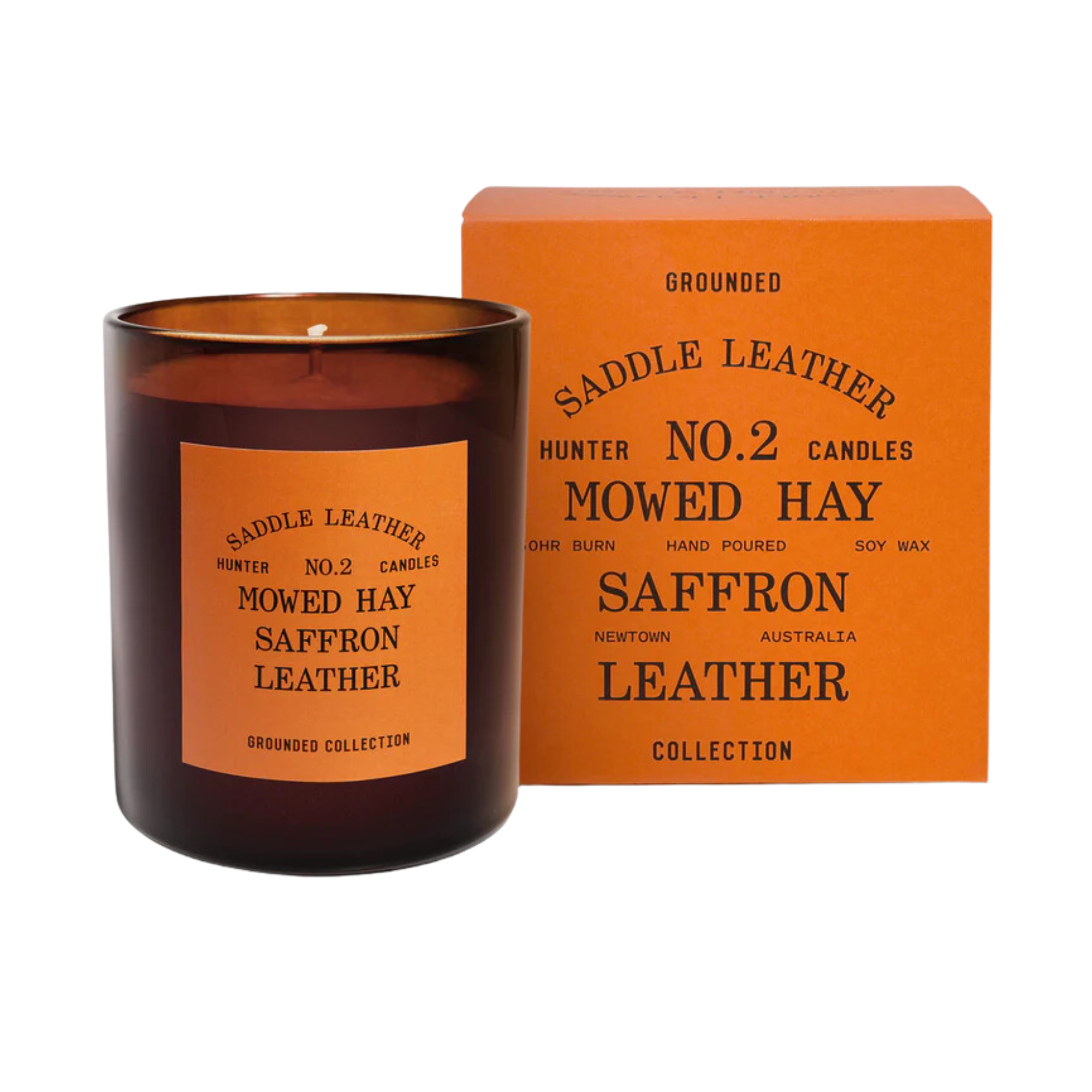 Grounded Collection No. 2 Saddle Leather Candle 330g - Image 2