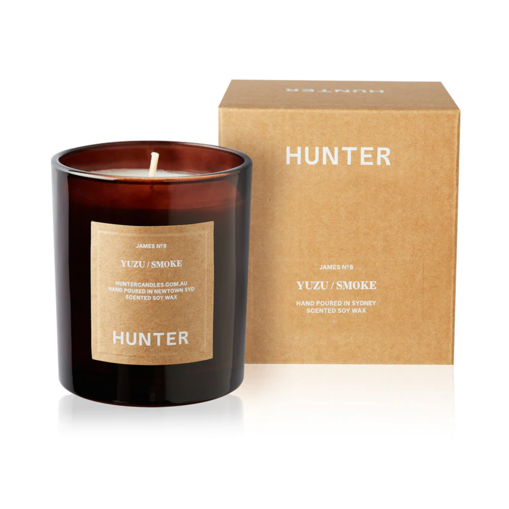 James No. 8 Yuzu + Smoke Candle 300g - Image 2