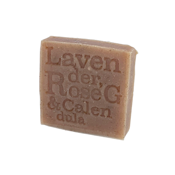Extra Gentle Lavender, Calendula, Rose Geranium & Camomile Soap 100g