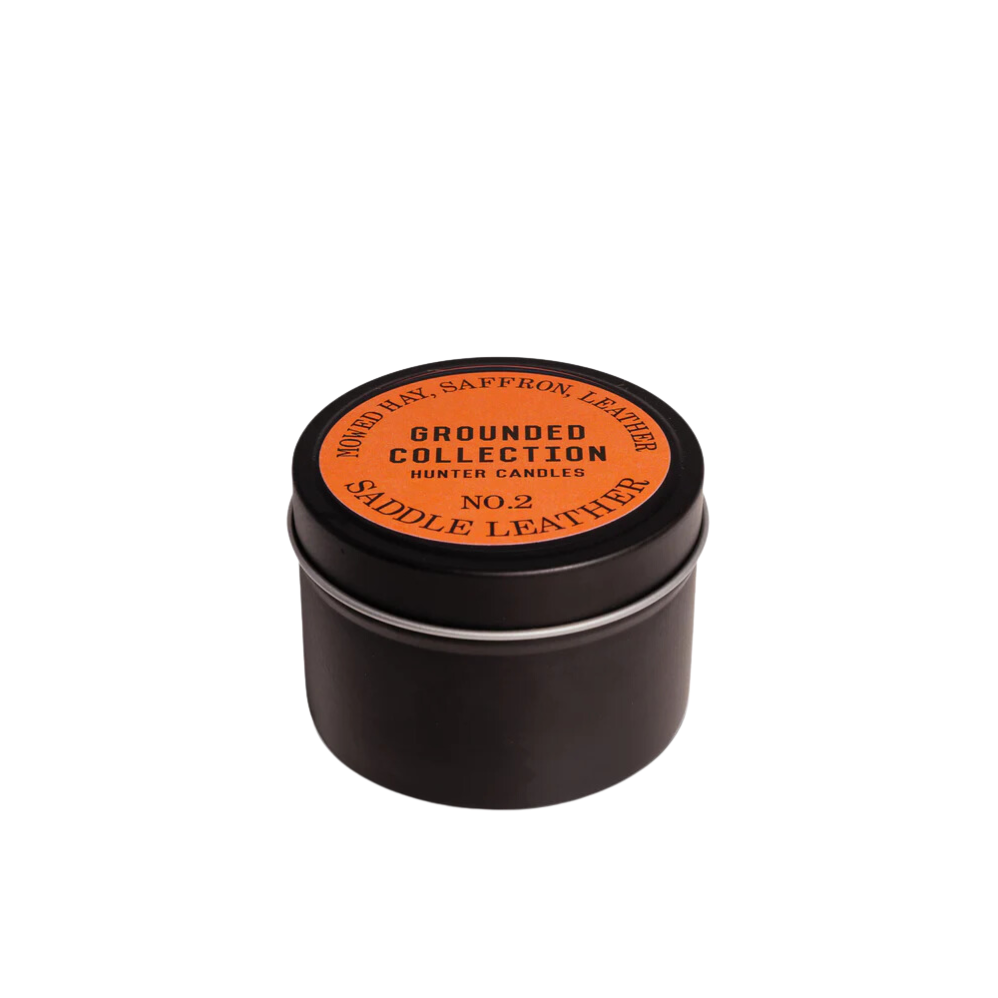 Grounded Collection No. 2 Saddle Leather Candle Mini