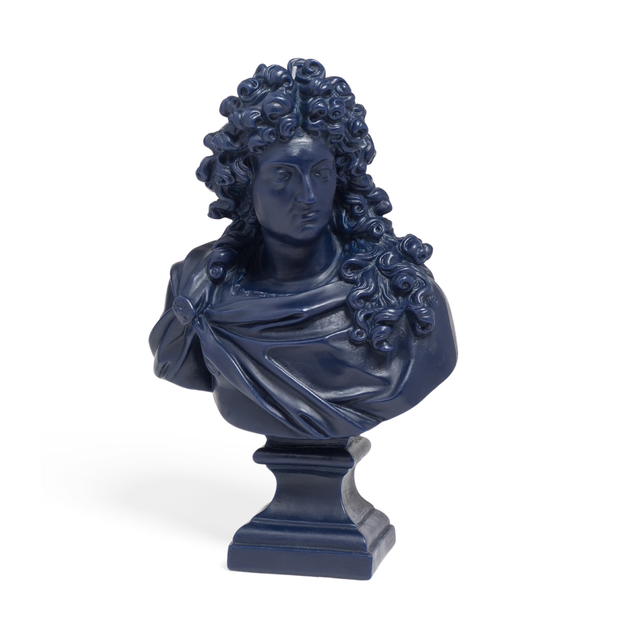 Louis XIV Bust - Navy Blue