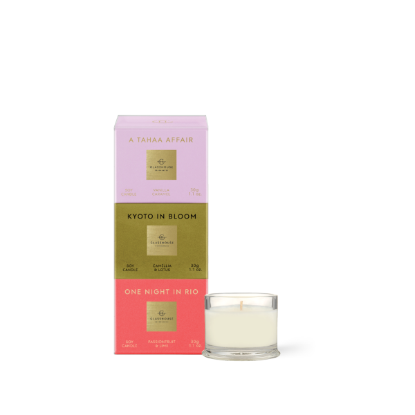 2024 Limited Edition Candle Trio 3 x 30g