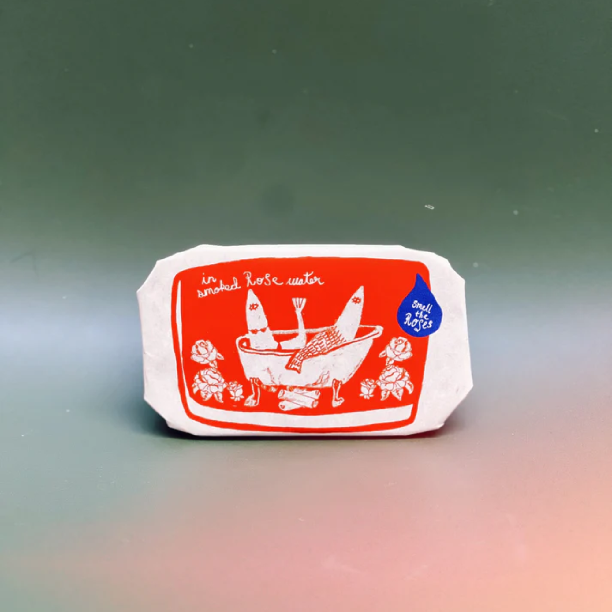 Smoked Rose Water Tinned Candle 113g