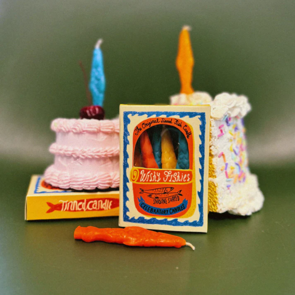 Wishy Fishies - Sardine Celebratory Candles