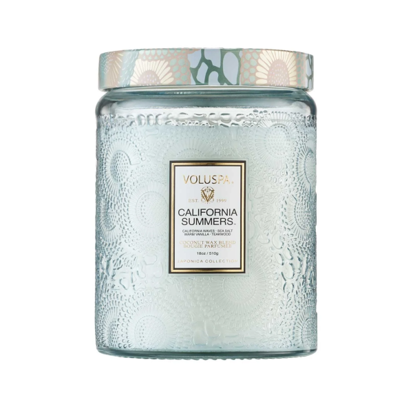 California Summers Large Jar Candle 510g