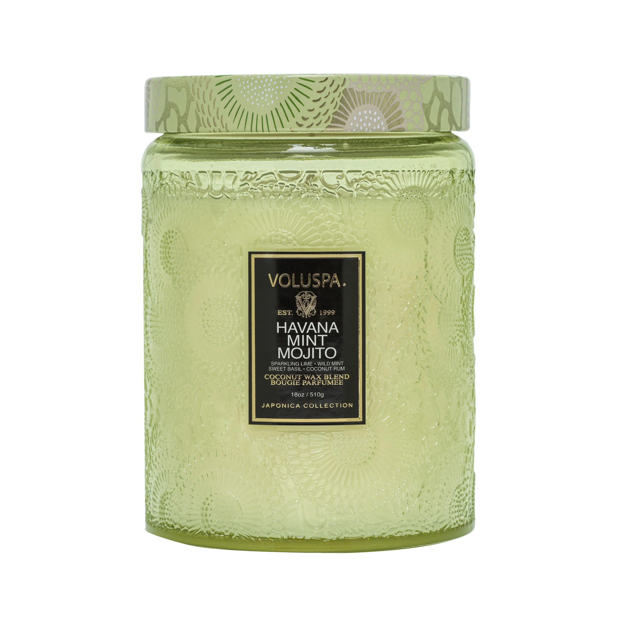 Havana Mint Mojito Large Jar Candle 510g