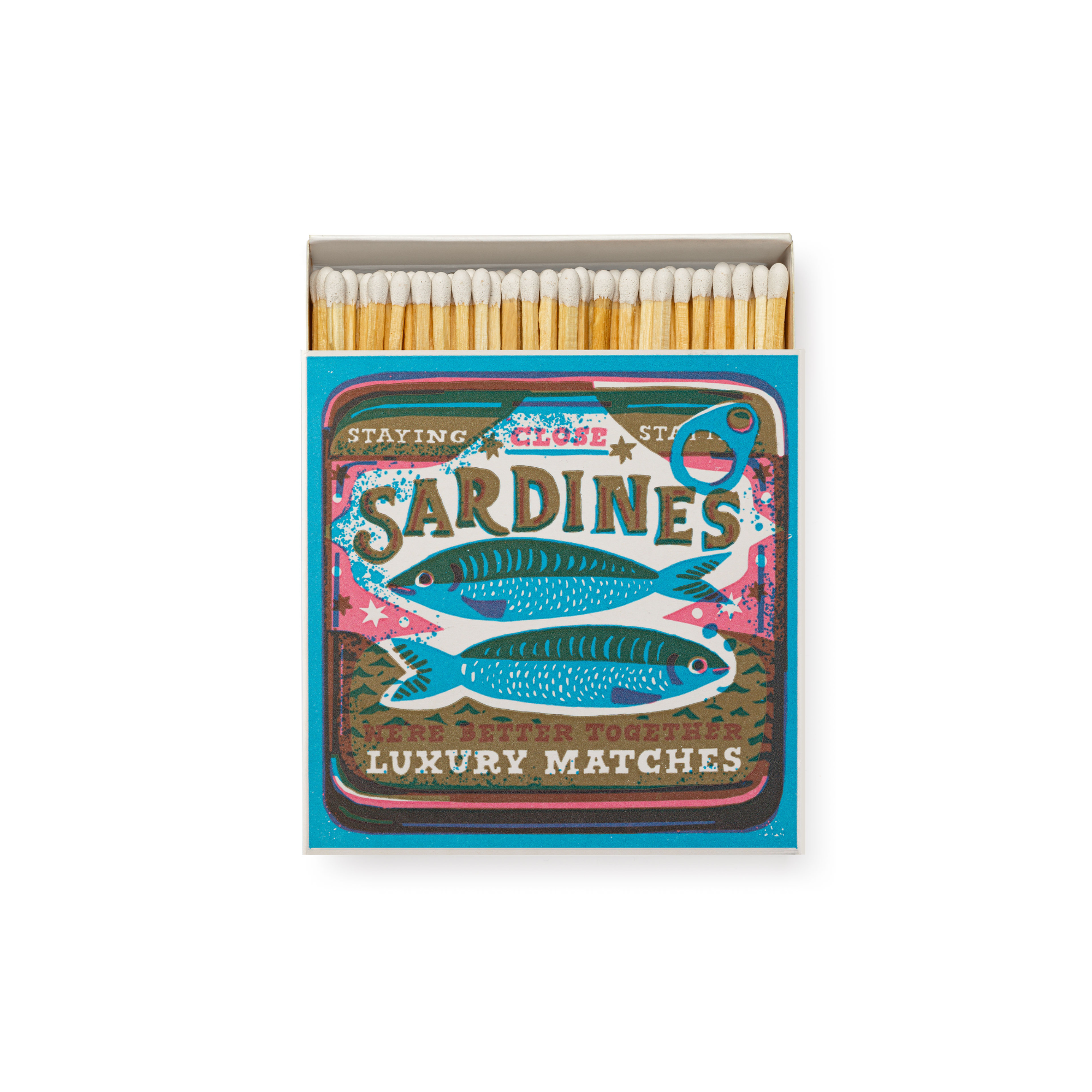 Better Together Sardines Matchbox - 125 matches