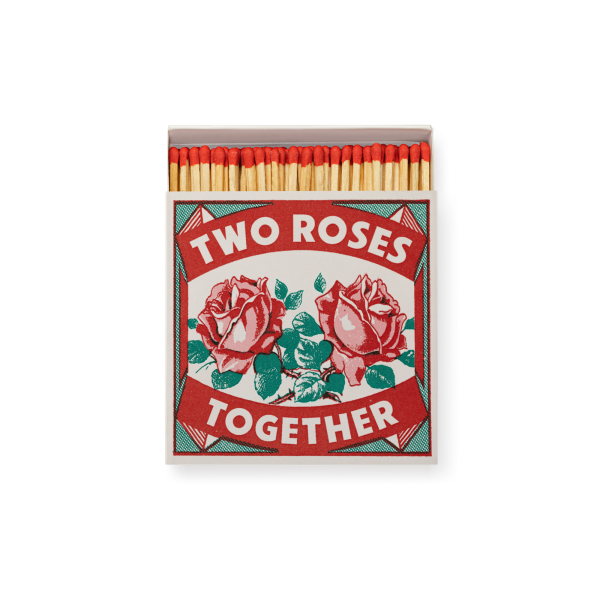 Two Roses Matchbox - 100 matches