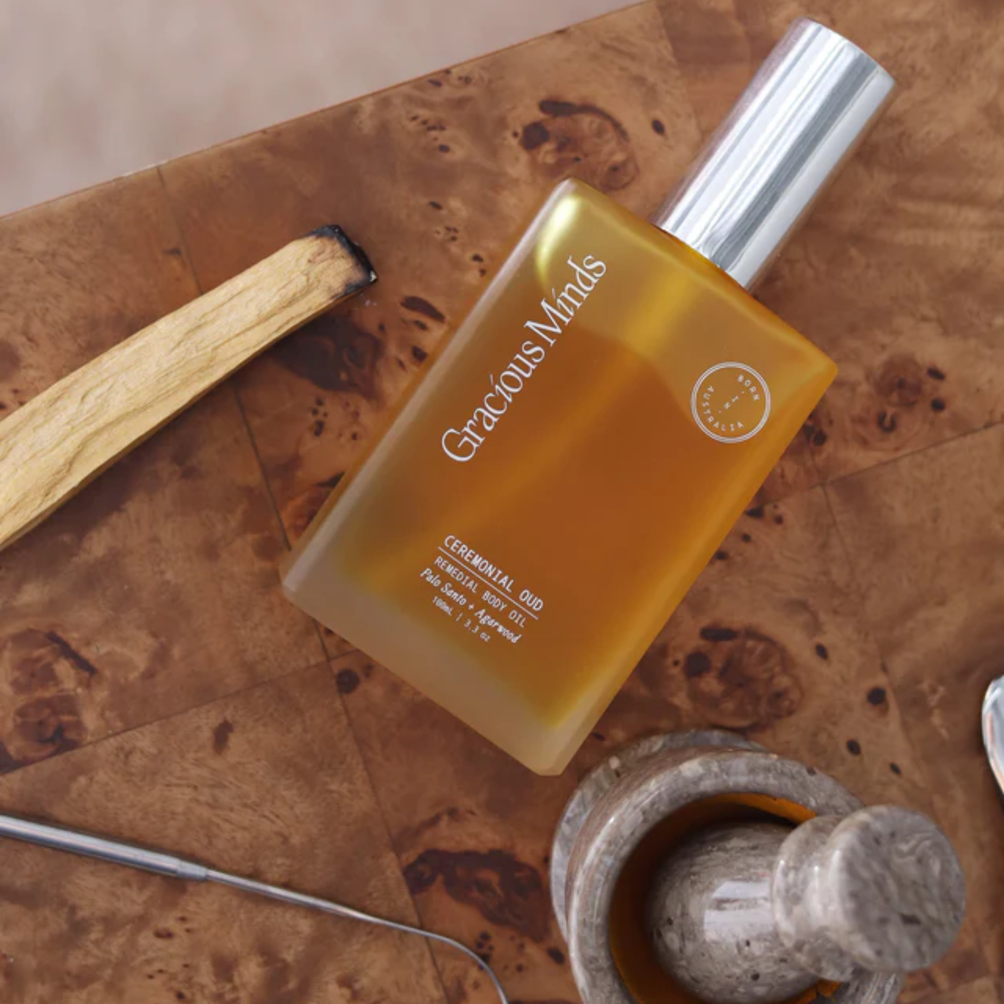 Ceremonial Oud Remedial Body Oil 100ml - Image 3