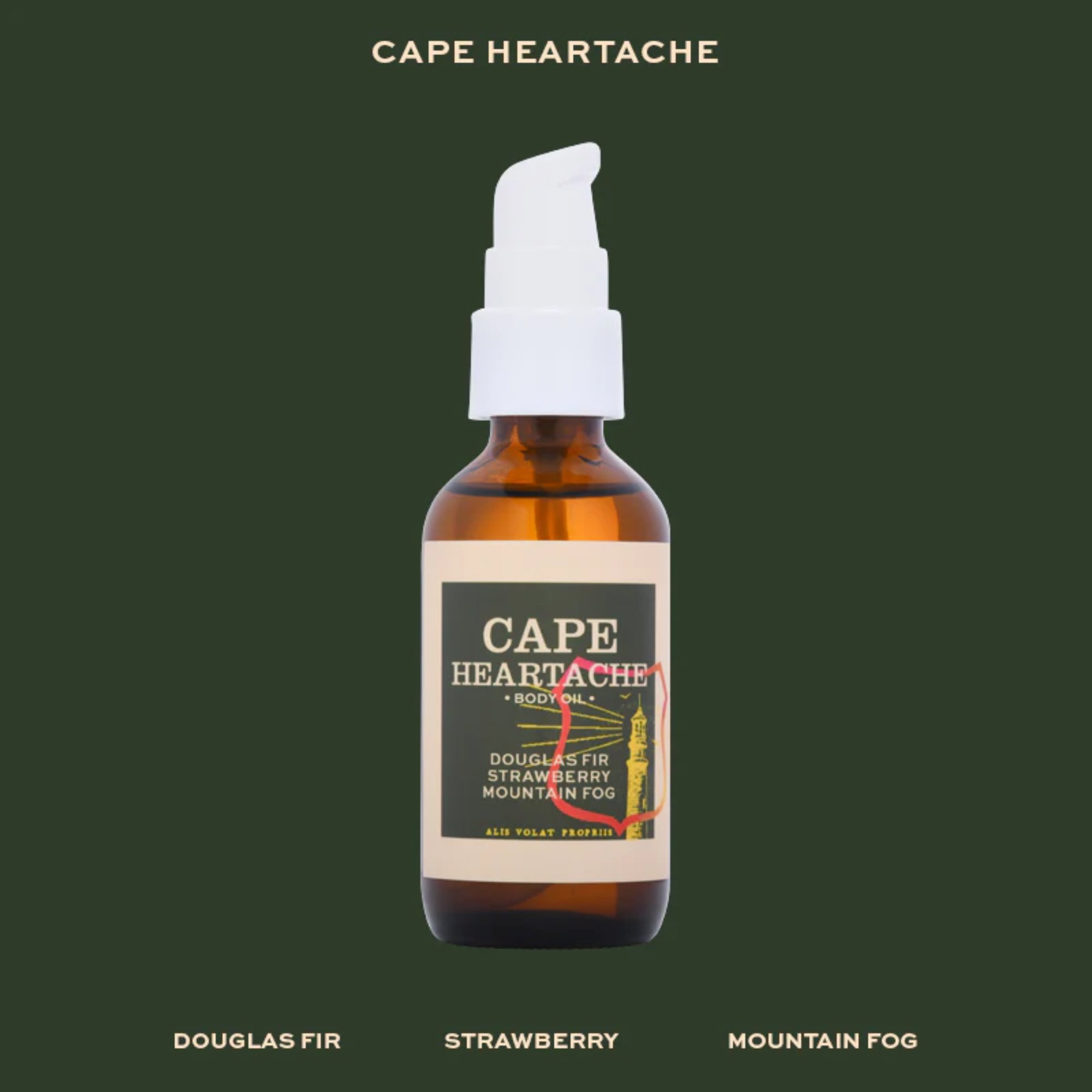 Cape Heartache Body Oil 60ml - Image 2
