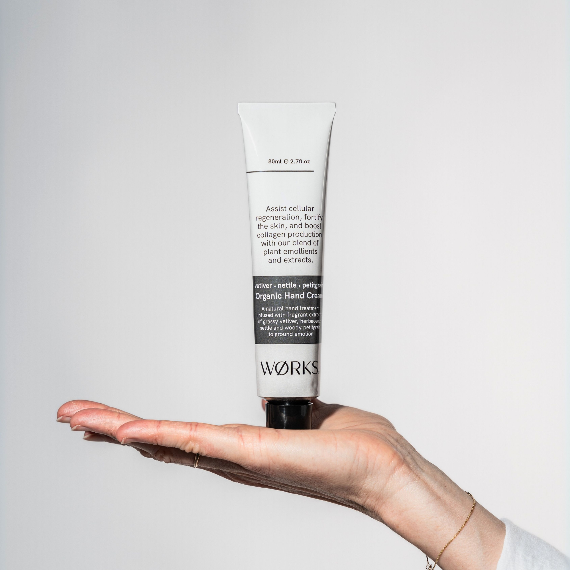 Vetiver Hand Cream Tube 80ml - Image 3