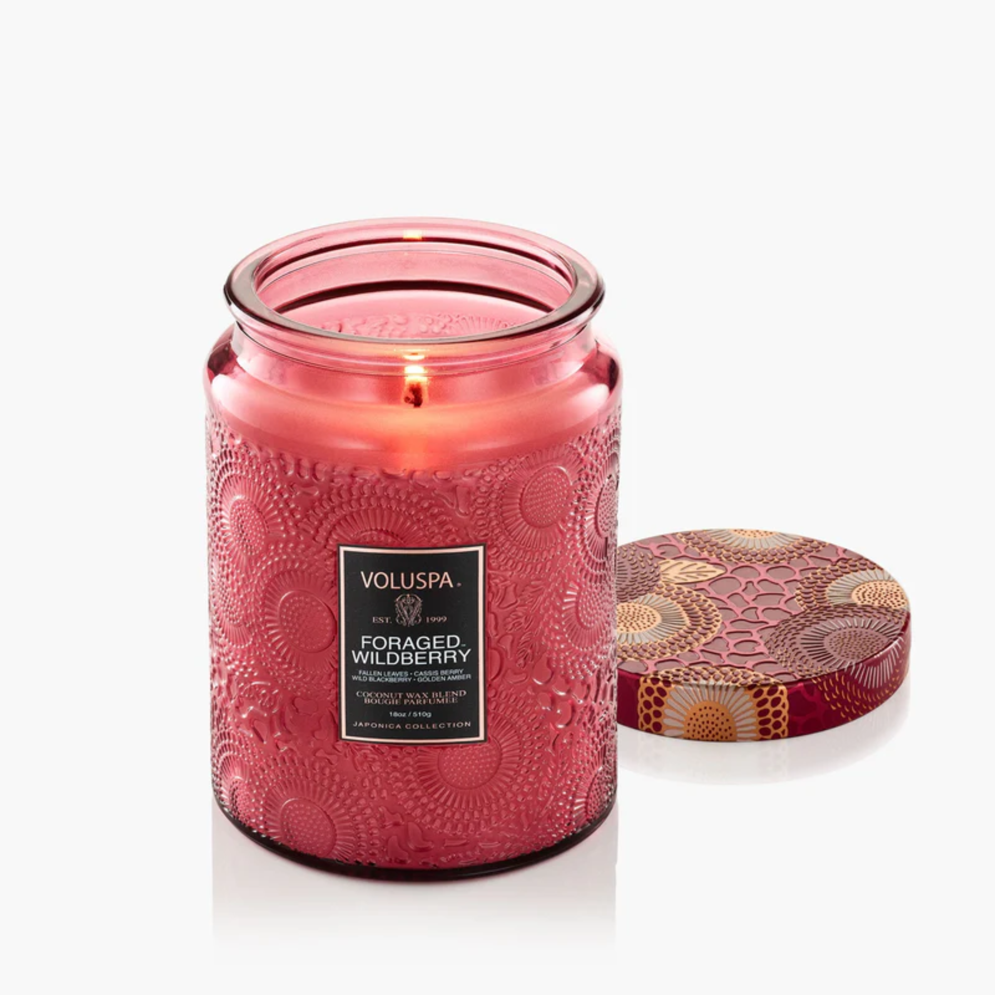Foraged Wildberry Large Jar Candle 510g - Image 2