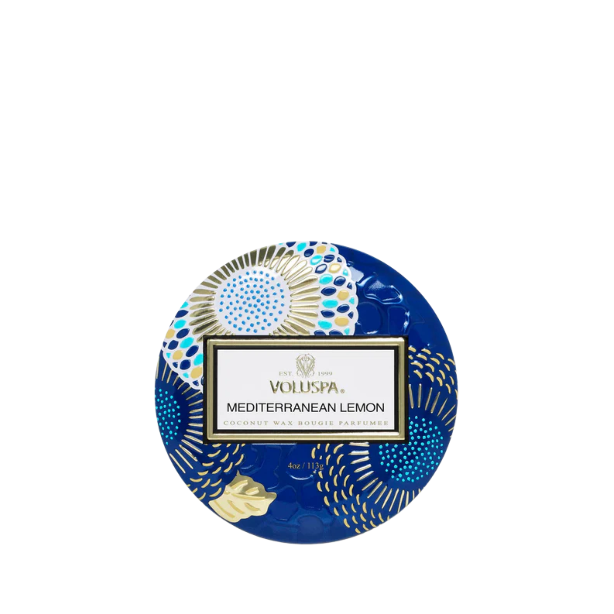 Mediterranean Lemon Mini Tin Candle 113g