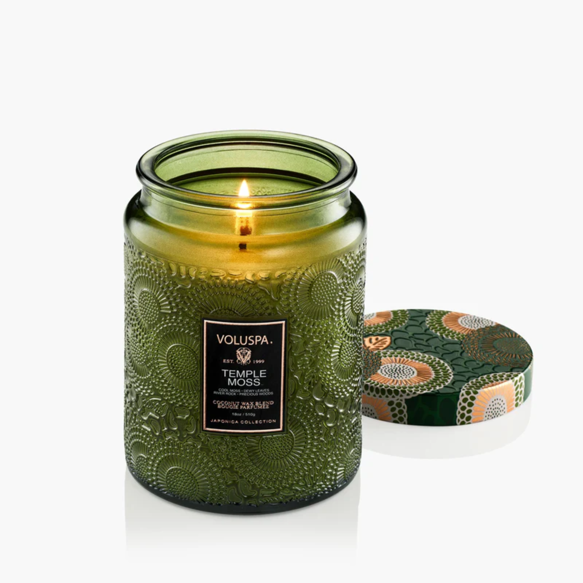 Temple Moss Large Jar Candle 510g - Image 2