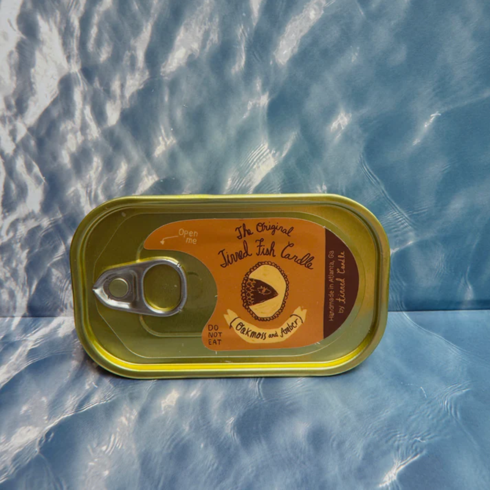 Oakmoss & Amber Tinned Candle 113g - Image 2